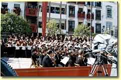 Orquesta Sinf&oacute;nica de M&aacute;laga y la Coral Lucentina