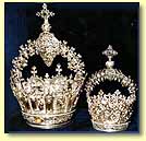 Corona de la Virgen y del Ni&ntilde;o