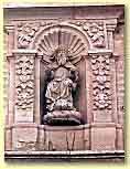 Hornacina en la fachada de la Ermita de Dios Padre
