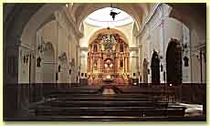Interior de la Iglesia de la Madre de Dios