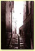 Calle Zamora, en la juder&iacute;a lucentina