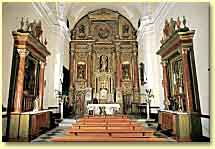 Interior de la Iglesia de la Pur&iacute;sima Concepci&oacute;n