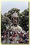 Romeria de Bajada. Momento del camino